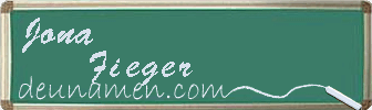Jona Fieger Visitenkarte